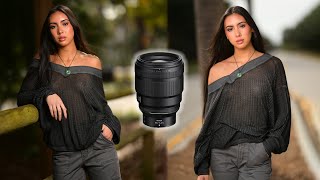 THIS LENS SO PERFECT I DON'T HAVE TO EDIT!   Nikkor 85mm F1.2   Off Camera Flash   HSS Portraits