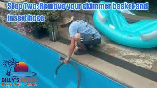 How to Clean Your Pool with a Manual Vacuum