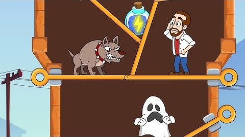 Home Pin Gameplay All Level Solution Pull Him Out Game/ Pull The Pin