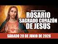 ROSARIO AL SAGRADO CORAZÓN DE HOY SÁBADO 20 DE JUNIO DE 2026🩷MES DEL SAGRADO CORAZÓN DE JESÚS