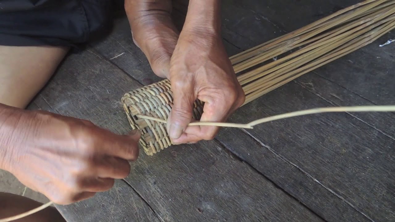Cambodian Fish Trap in-the-making