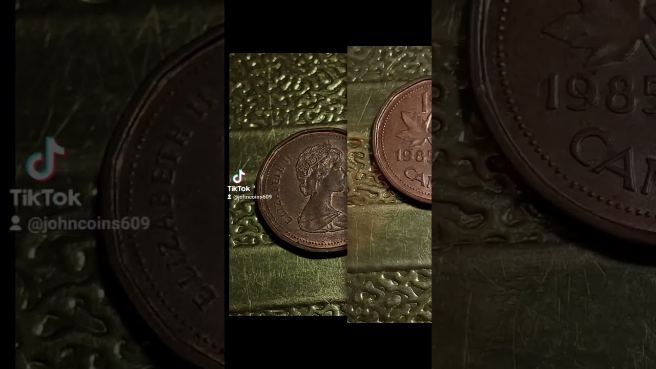 CANADA,1985 Un Cent.👍😄