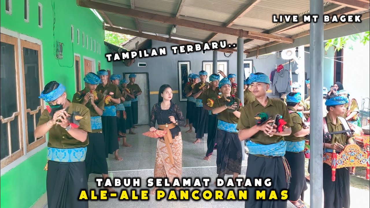 TABUH SELAMAT DATANG ALE-ALE PANCORAN MAS FEAT JANGGER LIA LIVE MT BAGEK