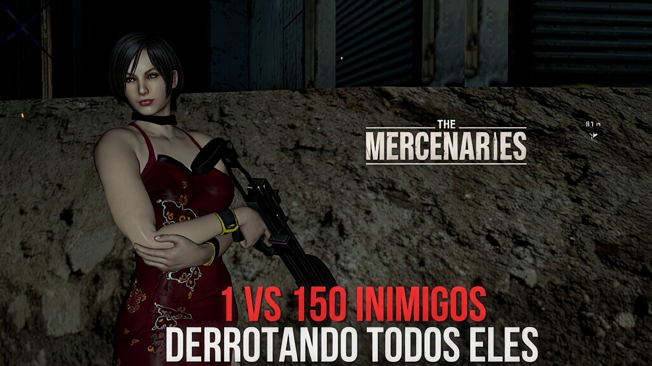 ADA WONG MERCENÁRIOS RESIDENT EVIL 4 REMAKE NOTA S++ DERROTANDO TODOS OS 150 INIMIGOS NO CASTELO