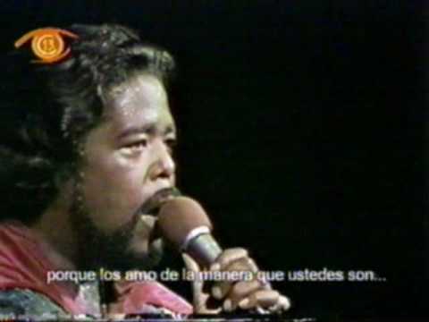 BARRY WHITE EN CHILE - Just the way you're