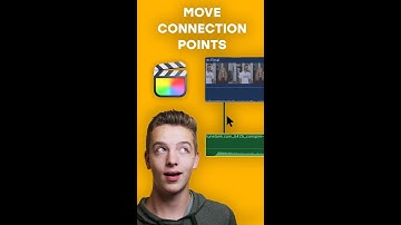 How to Move the Connection Point in Final Cut Pro X in 30 seconds 🤯 // #shorts