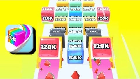 Jelly Run 2048 - All Levels Gameplay (iOS & Android) Part 3