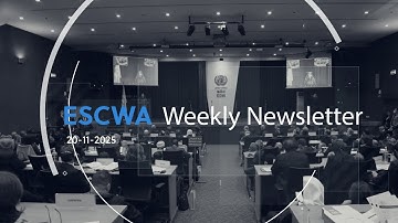 ESCWA Weekly Newsletter, Issue No 323