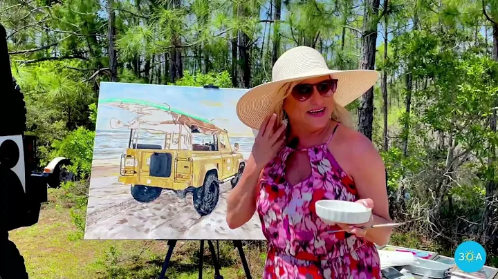 Susan Peele Art 30A Sand Rover Rally