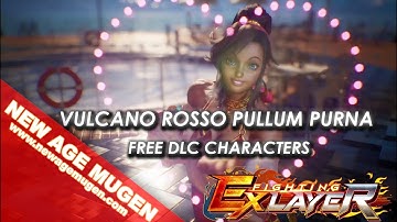 Fighting EX Layer : Vulcano Rosso & Pullum Purna