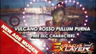 Fighting EX Layer : Vulcano Rosso & Pullum Purna