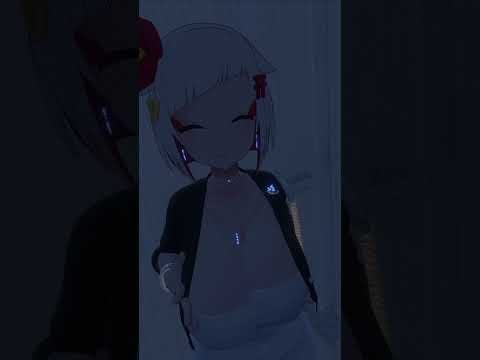 VRChatにPCVRで入ってはしゃぎすぎる女