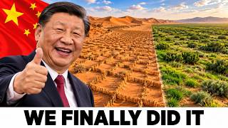 Everyone Laughed at China for Burying Straw in the Desert… Until It Turned Green screenshot 2