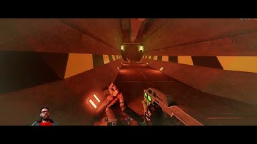 Quake II RTX - Lost Station - train @ 4K with scaling Ray Tracing