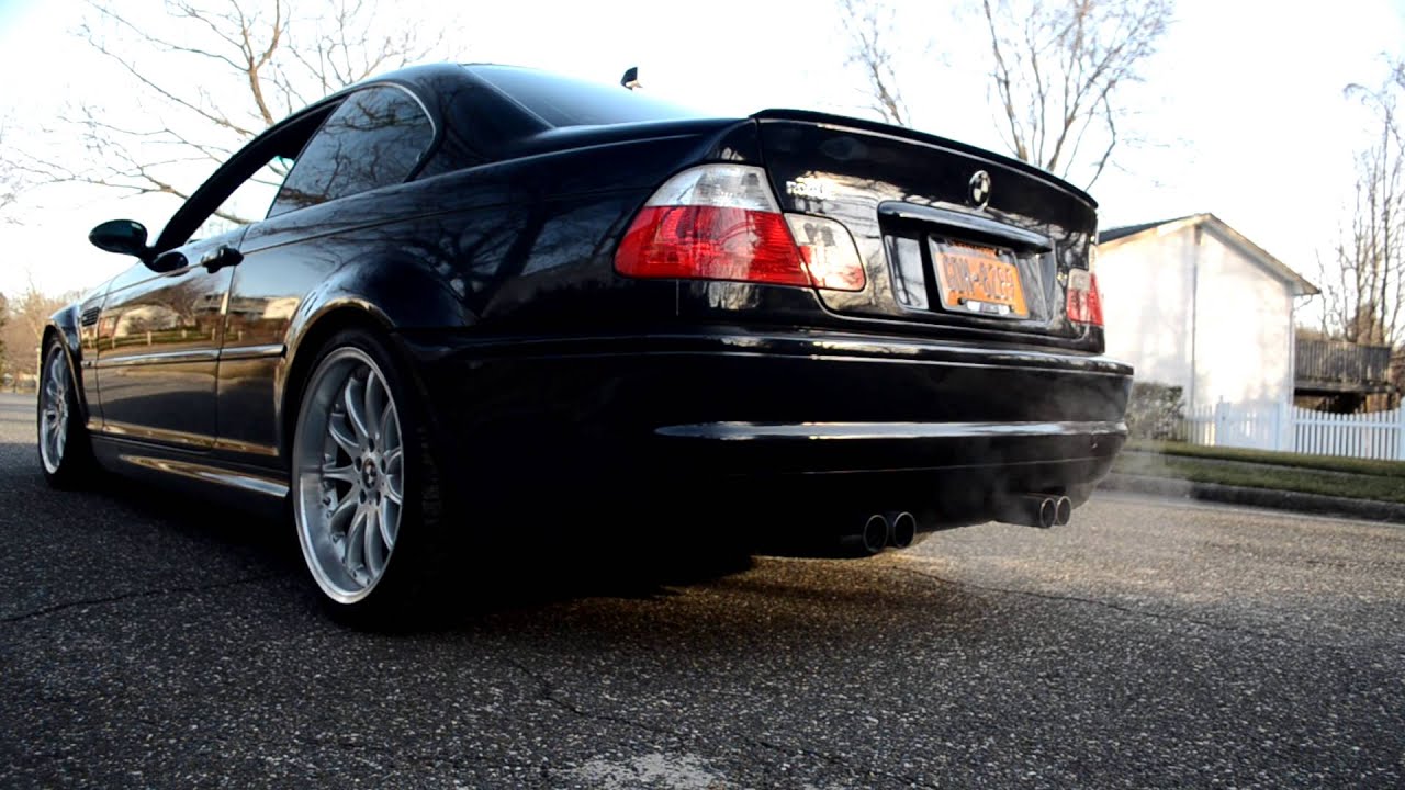 E46 M3 Stock Sport Mode Start up,Rev and take off! - YouTube