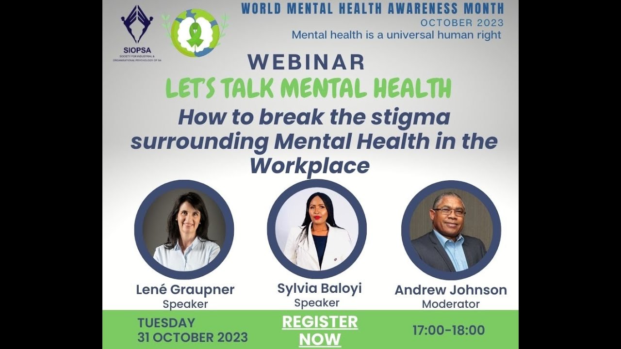 Let's talk mental health - How to break the stigma surrounding Mental ...
