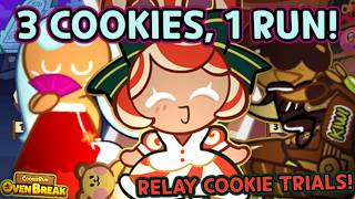 THE VERY FIRST RELAY COOKIE TRIALS RUN! (Cookie Run: OvenBreak) screenshot 2