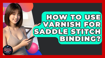 How To Use Varnish For Saddle Stitch Binding? - Graphic Design Nerd