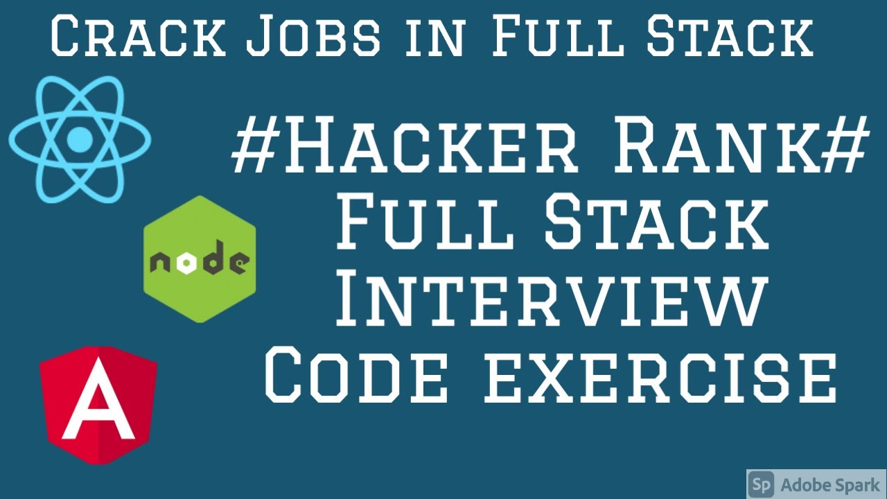 Hacker Rank Full Stack React Code Example #01