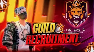 KERALA TOP REGION GUILD RECRUITMENT🥶💥SYMBOL RULES OF SE10 GANG GUILD MALAYALM🔥