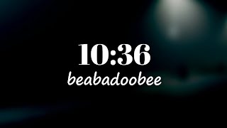 beabadoobee - 10:36 (Lyrics)
