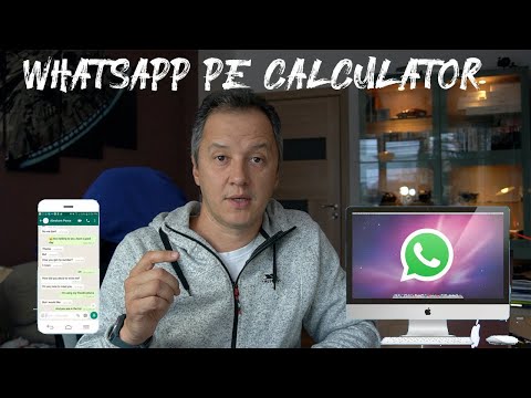 WhatsApp pe calculator? Web WhatsApp in browser.