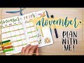 Plan With Me || November 2018 Bullet Journal Setup