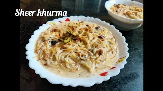 Sheer khurma/ Eid Special /Sumi's Cooking Diary
