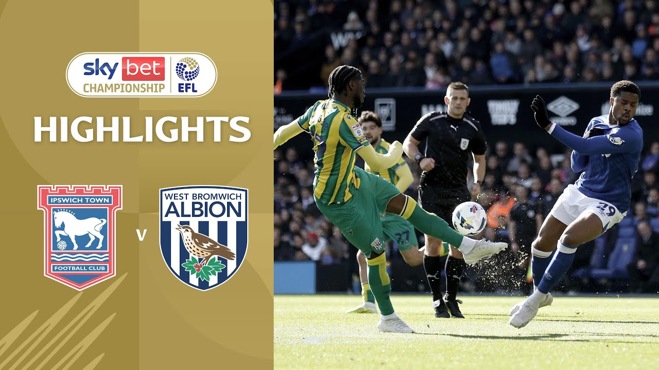 [Highlight] EFL Championship : Ipswich Town vs West Bromwich Albion (25-10-68)