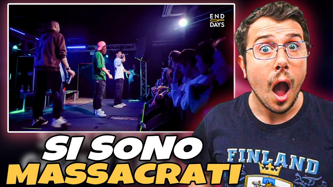 Reaction a GRIZZLY & FRANCIS GUN vs SHEKKERO & MR DICE vs THE NIGRO E TRAGO - END OF DAYS 2025