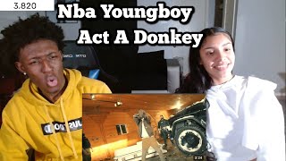 OMG HE WENT CRAZY🔥 |NBA YoungBoy - Act A Donkey (Official Video) CHARLAMAGNE DISS |REACTION|