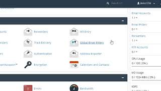 How do I View Resource Usage such as disk space, bandwidth in my cpanel ?