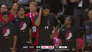 Jabari Smith GAME WINNING Shot in the NBA Summer League