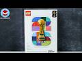 LEGO Editions 43032 FIFA World Cup 2026 Official Emblem - LEGO Speed Build Review