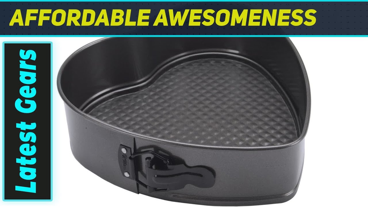 Wilton Excelle Elite Heart Springform Pan: Flawless Cheesecake Every Time