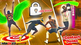 *NEW* BEST GUARD BUILD IN NBA 2K23!! DO LITERALLY EVERYTHING ON THE COURT!! 99 STEAL TOO!!