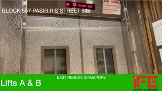 HDB Block 557 Pasir Ris || IFE Elevator