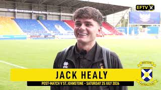 POST MATCH REACTION | Jack Healy v St. Johnstone