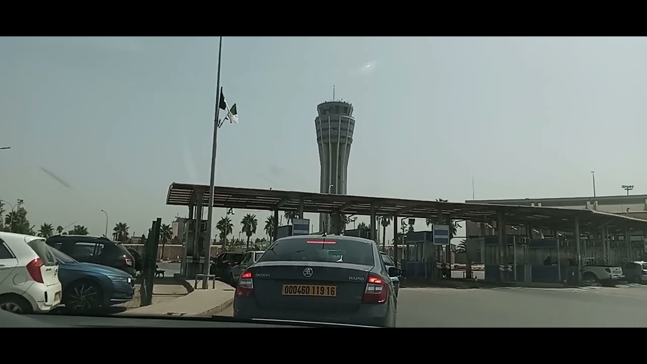 l'aéroport d’Algérie international houari - Boumediene  🇩🇿🇩🇿🇩🇿
