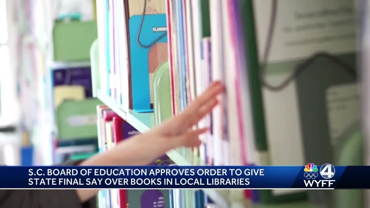SC Board of Education votes on control over books in school libraries