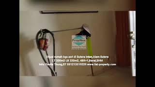 Dijual rumah asri terawat di Sutera Intan,Alam Sutera LT 200m2 LB 320m2,Barat,SHM