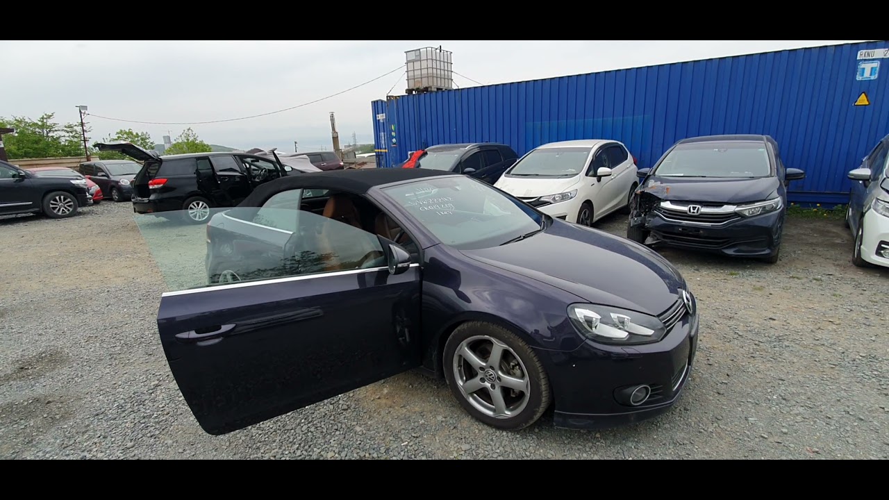 КРАТКИЙ ВИДЕООБЗОР GOLF CABRIO 2014 ГОДА, ДВС 1400 СС, ПРИВОД 2 ВД