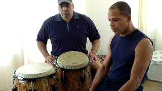 Learning congas with Jorge Crocro Orta Part 2