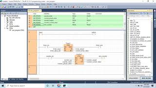 Panasonic PLC Programming  "FPWIN Pro" part-1 screenshot 2