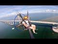 Flying Under The SkyWay Bridge On My Paramotor!