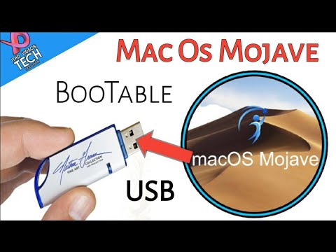 How to create a Bootable USB drive for installing Mac OS Mojave - YouTube