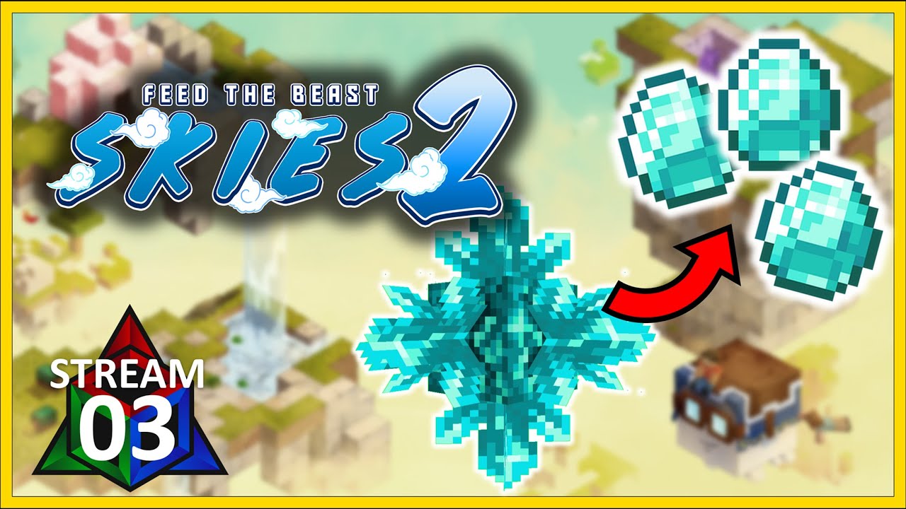 Automating Resources with GEORES! FTB Skies 2 - Day 3 Stream VOD