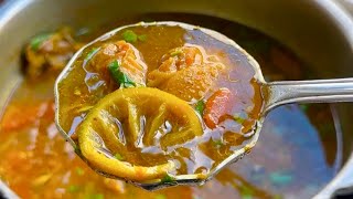 Boosts Immunity‼️ Packed with Protein and Collagen 🤗 Nattu Kozhi Rasam 🐓