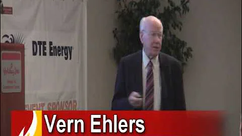 Michigan Energy Conference 2011-Vern Ehlers