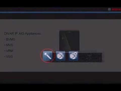Bosch Divar Ip Configuration Wizard 12 2013 Youtube